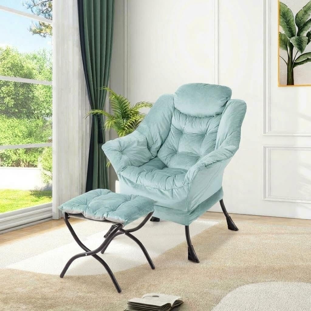 George Oliver Upholstered Armchair Green 99.06cm H X 83.82cm W X 68.58cm D