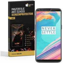 4x Panzerfolie für OnePlus 5T ANTI-SCHOCK Displayschutzfolie Displayfolie MATT