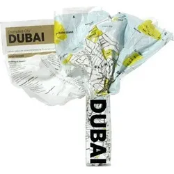Crumpled City Dubai Landkarte