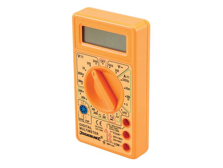 Multimètres numériques AC et DC