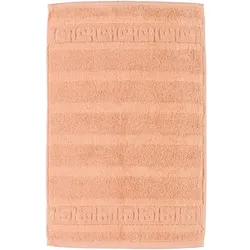 CaWö Gästetuch Noblesse 30 x 50 cm Baumwolle Orange Lachs