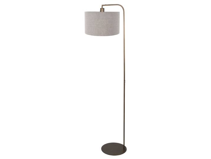 Stehleuchte Templeton Typ B 44cm Grau/Grau Leinen E27