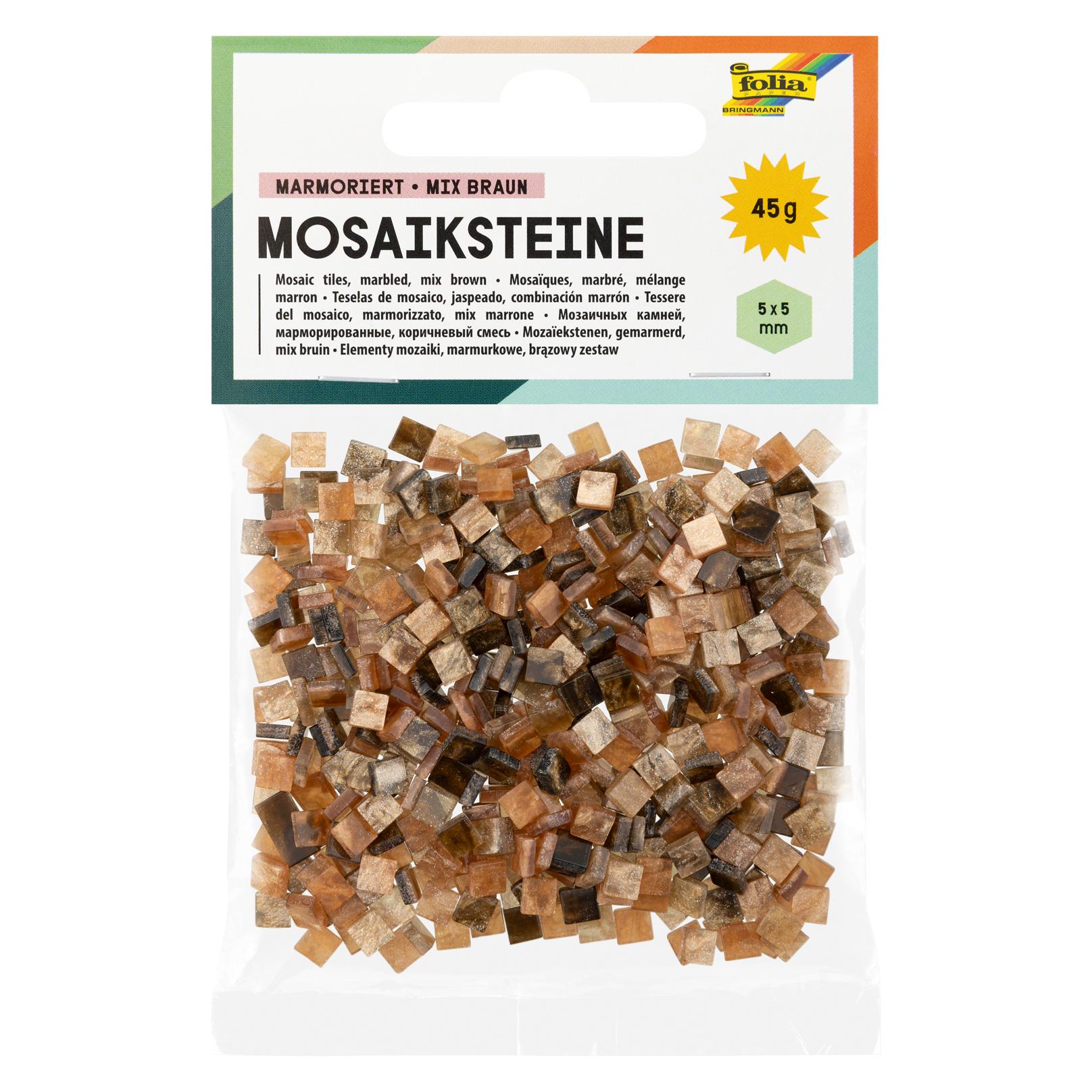 Galeria Hobby Mosaik-Marmorkiesel 5x5mm braun (69880928)