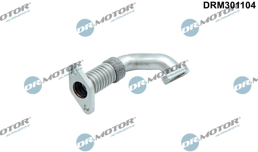 Dr.Motor Automotive Rohrleitung, Agr-Ventil Drm301104 Nach Agr-Kühler Für Audi