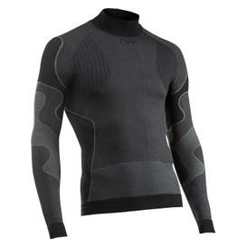 Northwave Baselayer mit langen Ärmeln, "Revolution", hoher Kragen, schwarz, Unisex (M) (nwb892511941020-8030819418378)