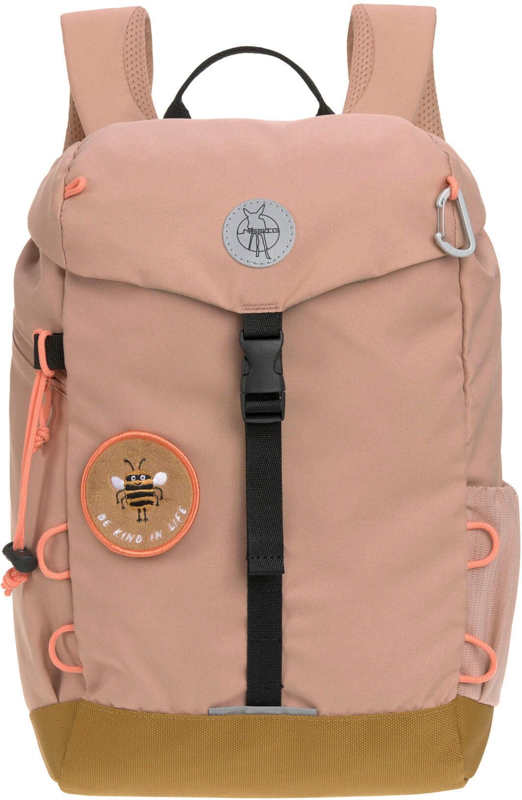 Kinderrucksack LÄSSIG "Nature, Hazelnut", Jungen, Gr. B/H/T: 26cm x 38cm x 14cm, braun (hazelnut), Polyester, Rucksäcke Kinderrucksack, für Kinder
