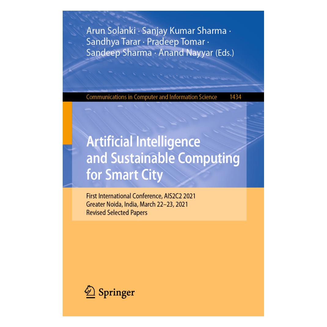 Springer Artificial Intelligence and Sustainable Computing for Smart City (Englisch, Softcover, Anand Nayyar, Arun Solanki, Kumar Sharma, Pradeep Tomar, Sandeep Sharma, Sandhya, Sandhya Tarar, Sanjay, Sanjay Kumar Sharma, Tarar et al) (56192959)