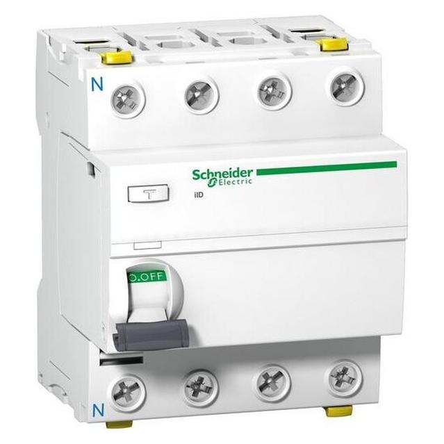 Schneider Electric Acti 9 iID-RCCB-4P-40A-30mA-Typ A A9Z81440 (A9Z81440)
