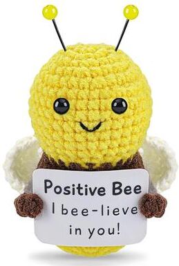 Uplift Treasures Cute Crochet Plush Emotional Support Mini Decor Gift 10