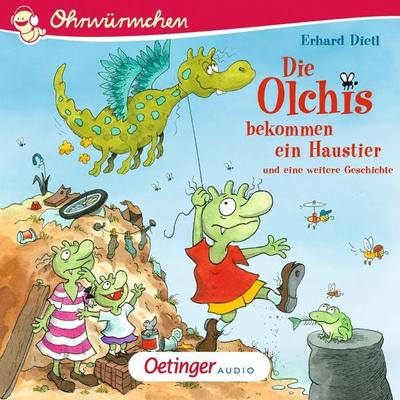 Die Olchis bekommen ein Haustier und eine weitere Geschichte - Erhard Dietl, Audio, 9783837365801