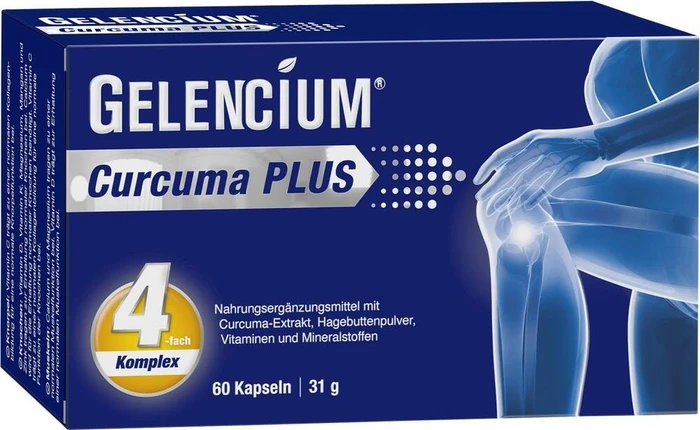Gelencium Curcuma Plus hochdosiert m.Vit.C Kapseln 60 St