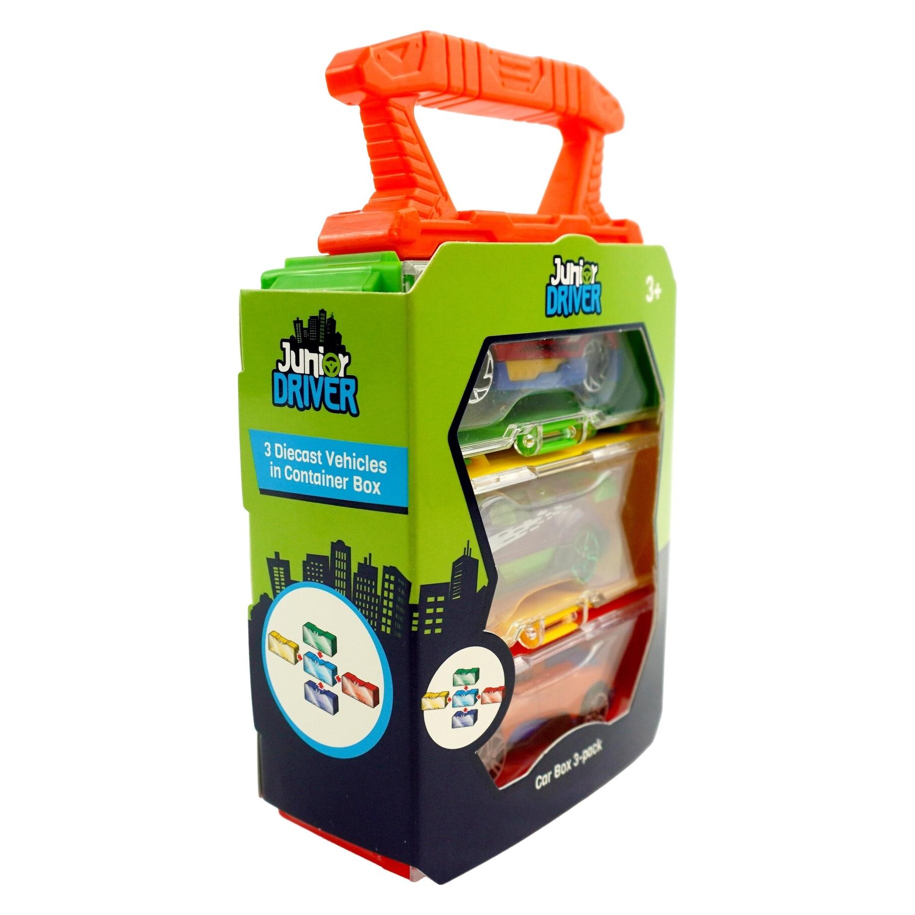 Junior DRIVER 3 Pack Display Box with Car (AMOS507216)