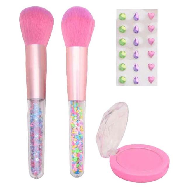 Johntoy LaLa - Rouge- und Pinsel-Make-up-Set mit Aufklebern (60690132)