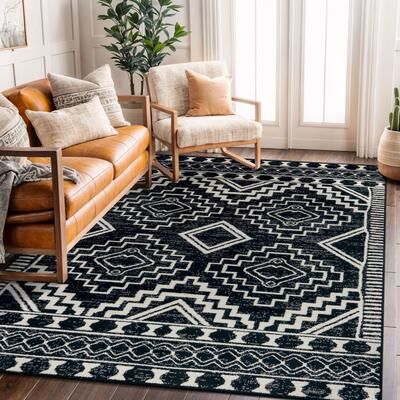 World Rug Gallery Transitional Bohemian Area Rug
