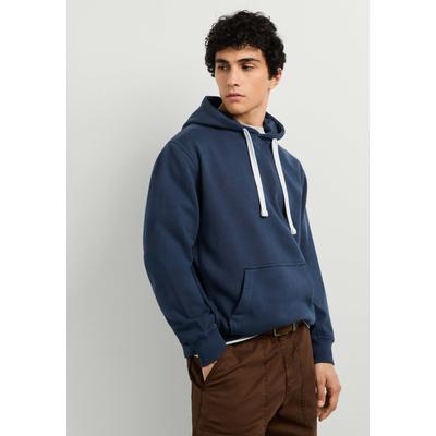 Strickpullover PEPE JEANS "Strickjacke JASPER HOODIE", Herren, Gr. XS, blau (dulwich blau), 100% Baumwolle, Pullover Strickpullover