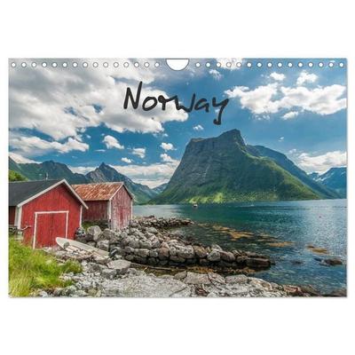 Norway / UK-Version (Wall Calendar 2027 DIN A4 landscape), CALVENDO 12 Month Wall Calendar