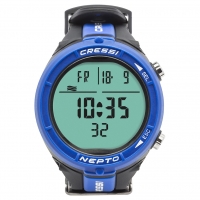 Cressi Nepto Frei-Tauchcomputer - blau