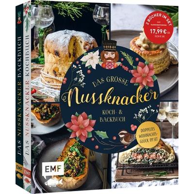 Das große Nussknacker Koch- und Backbuch – Doppeltes Weihnachtsglück im Set, Gebundene Ausgabe von , Edition Michael Fischer / EMF Verlag,