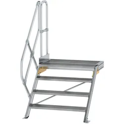 Munk Treppe mit Plattform 45° Stufenbreite 1000 mm - 600464