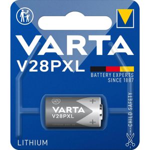 Varta Batterien Lithium, 6V, 10 Jahre lagerfähig, V28PX / 4LR44, 1 Stück