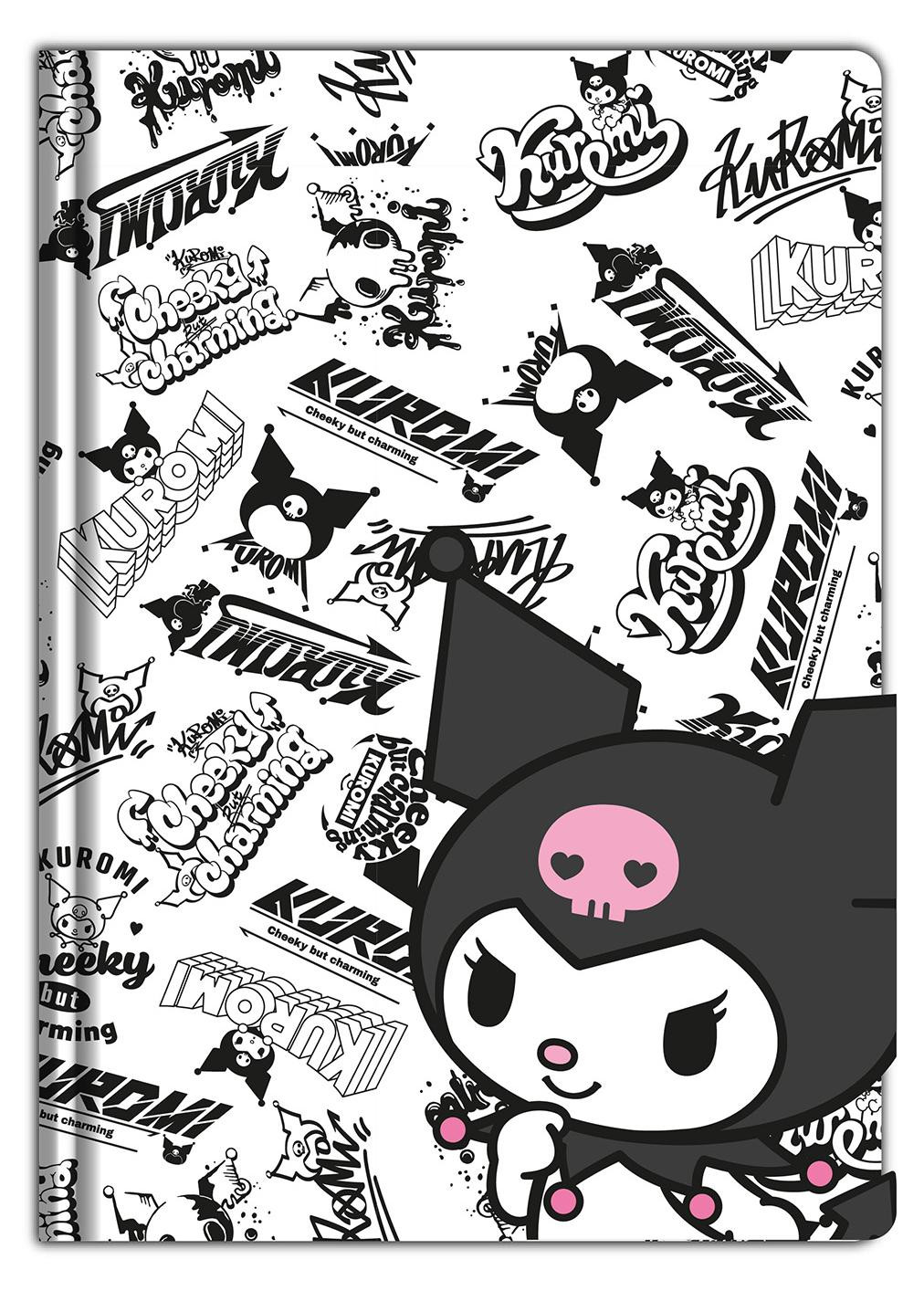 BlueSkyStudios Sanrio Notitieboek Kuromi A5 - Blauw