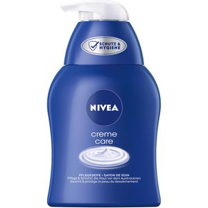 Nivea Seife Pflegeseife Creme Care, Flüssigseife, Pumpspender, 250ml