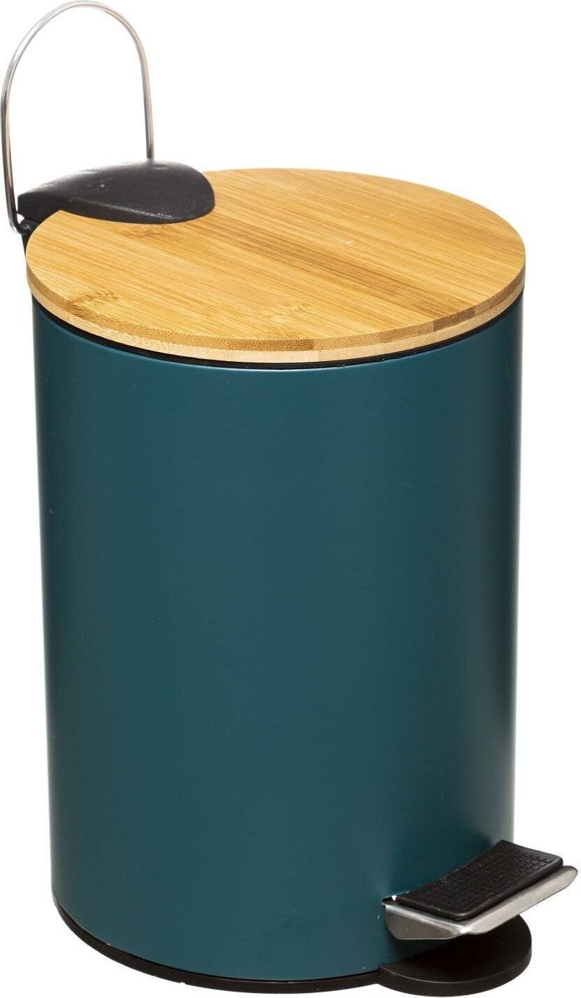 5five Simply Smart Colors Vuilnisbak, smaragdgroen, 3 liter