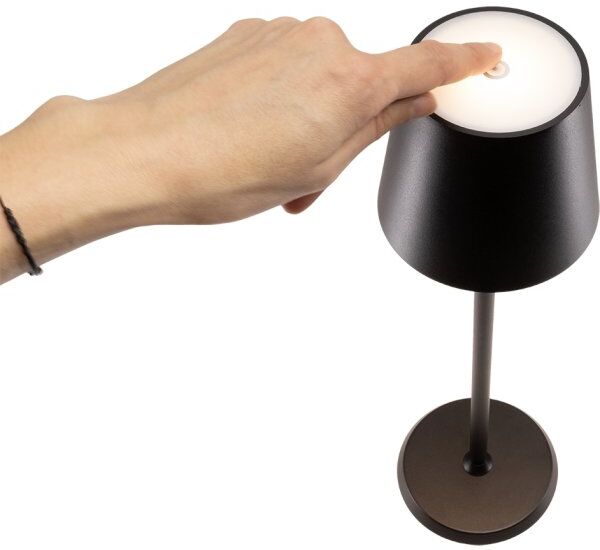 Securit® Led Bordlampe Feline, Sort