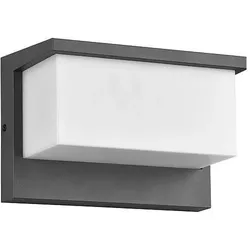Trio, Gartenbeleuchtung, LED-Wandleuchte 3000K anth 240960142 (1300 lm, IP54)