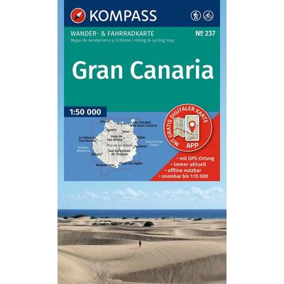 KOMPASS Wanderkarte 237 Gran Canaria 1:50.000, Sonstige von , KOMPASS Freytag & Berndt, 978-3-99154-480-7