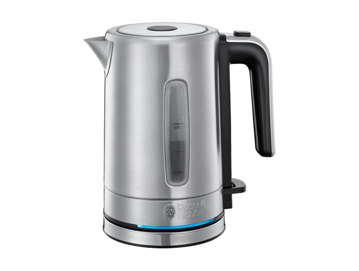 RUSSELL HOBBS Wasserkocher Compact Home 24190-70 , silber (silberfarben), B:20cm H:21,5cm T:17cm, Wasserkocher, Wasserkocher