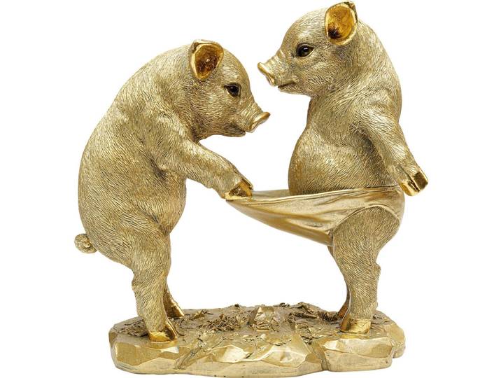 Kare Design - Sculptuur - Deco Beeld Pig Party