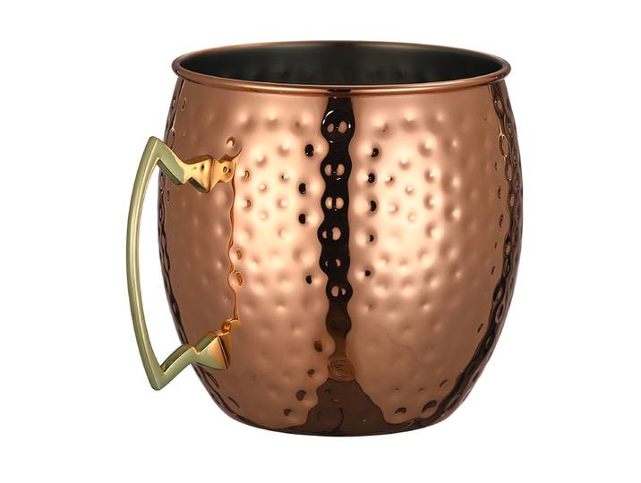 Mug Colossal Martelé pour Moscow Mule, Mug Glace, 5l, E27