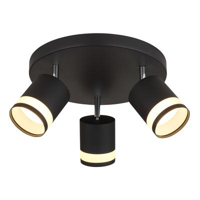 GLOBO LIGHTING Deckenstrahler "LUCERO", schwarz, 1 Stk., Leuchten, Deckenspot/schwarz/3000K/Wohnzimmer/Flur, Deckenstrahler