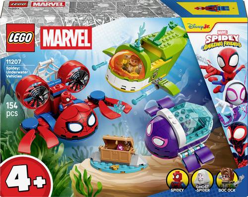 11207 LEGO MARVEL SUPER HEROES Spidey: Unterwasserfahrzeuge (11207)