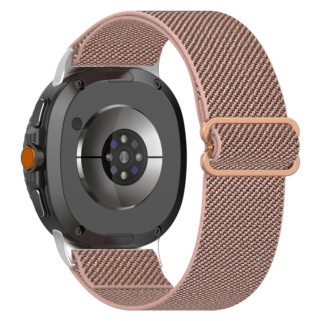 Techsuit - Watchband (W080) - Samsung Galaxy Watch8 40mm/Watch8 44mm/Watch8 Classic - Pink Mosaic (Textile) (59672136)