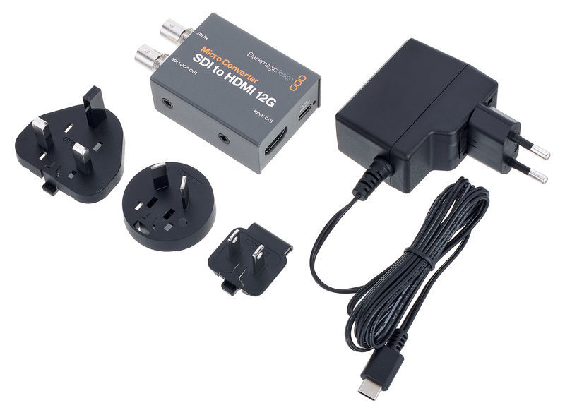 Blackmagic Design MC SDI-HDMI 12G wPSU