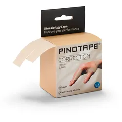 Pinotape Correction Kinesiologie Tape Hands Light Beige 2 x 5 m x 2,5 cm
