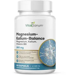 VitaSanum®- Magnesium-Kalium-Balance – 1 Tablette Tagesportion