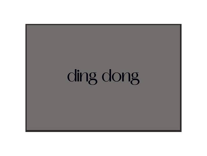 Teppich Ding Dong B 75 cm