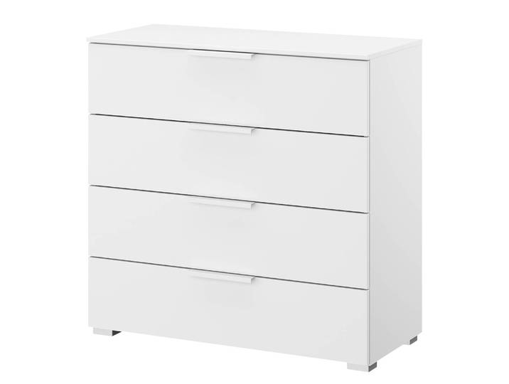 Kommode x4 80cm Weiß/Alpinweiß Korpusfarbe