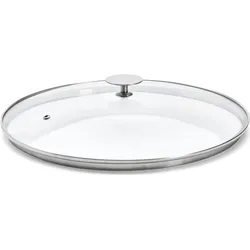 de Buyer Glasdeckel Mit Hohem Rand Alchimy ø28, Zubehör Kochgeschirr, Transparent