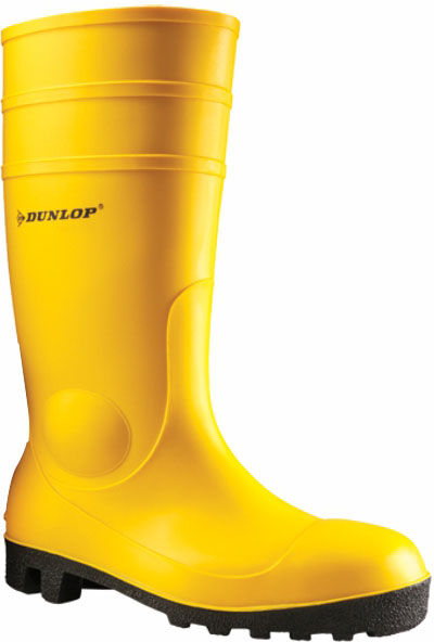 Dunlop 142yp/44 Stivali Sicurezza Pvc Ginocchio 44 Giallo - 142yp/44