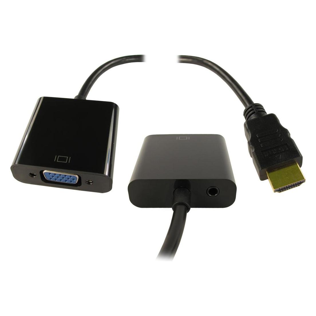 Cables Direct CDL NL HDMI to SVGA & AudioConvert (NLHDMI-HSV02)