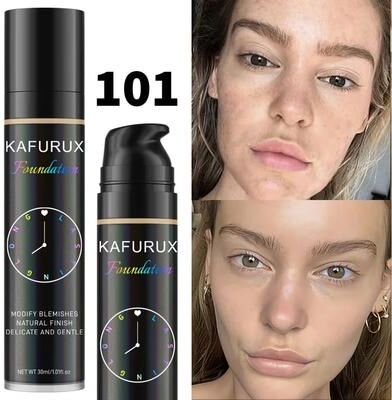 Inspired Finds 8 Color Liquid Foundation Waterproof Korean Makeup Base With Full Coverage Concealer 101