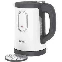 Laica Dual Flo, Wasserkocher, Grau