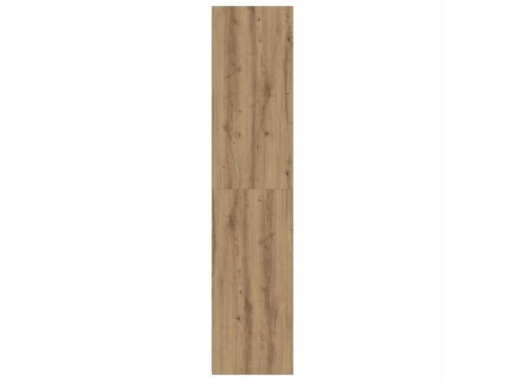 KTHLBRH Sideboard Eiche Handwerk 40 x 41 x 185 cm Technisches Holz, 5 Ebenen, 14,68 kg, Montage erforderlich, Buffet-Möbel für Wohnzimmer