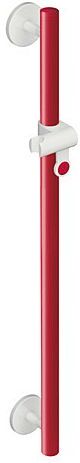 Hewi System 800 K Brausehalterstange 950.33.1S9933 reinweiß, rubinrot, Sonderlänge