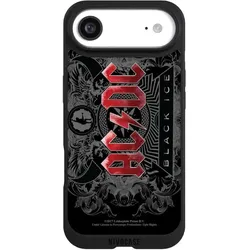 Nivocase Handyhülle für Apple iPhone Air Hülle NIVOpure Case Schwarz ACDC Black Ice Fanartikel (Apple iPhone Air), Smartphone Hülle, Schwarz