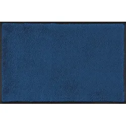 Wash & Dry Fußmatte Navy 75 x 120 cm Polyamid Blau